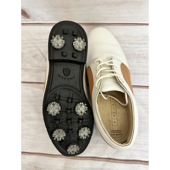 NIKE GOLF Verdana Last Oxfords - 9 US (White & Black) - Picture 3 of 4